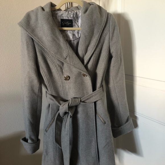 Jessica Simpson Heather Gray Coat - Picture 4 of 5